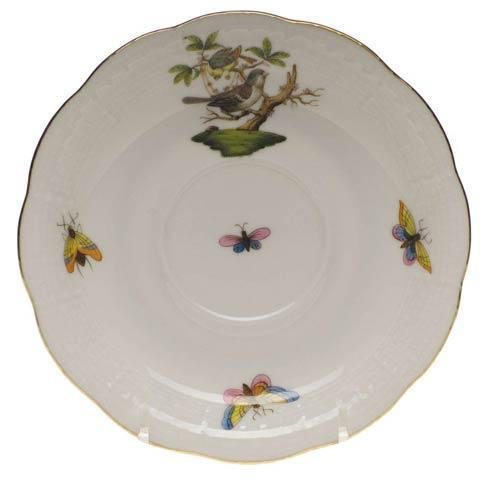 Khalili-Hollo Rothschild Bird Original (no border) Tea Saucer - Motif 01 HERHRD-RO----00734-1-01