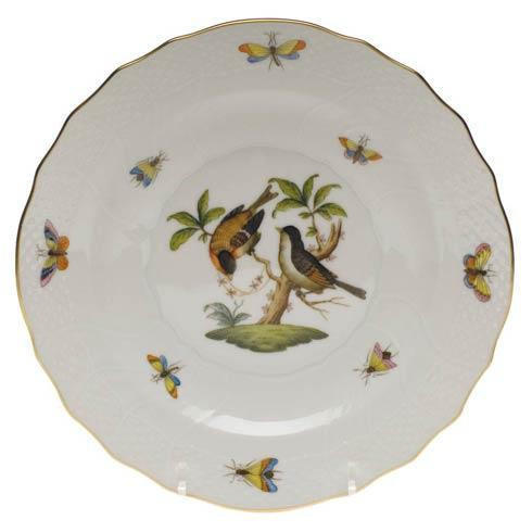 Khalili-Hollo Rothschild Bird Original (no border) Salad Plate - Motif 12 HERHRD-RO----01518-0-12