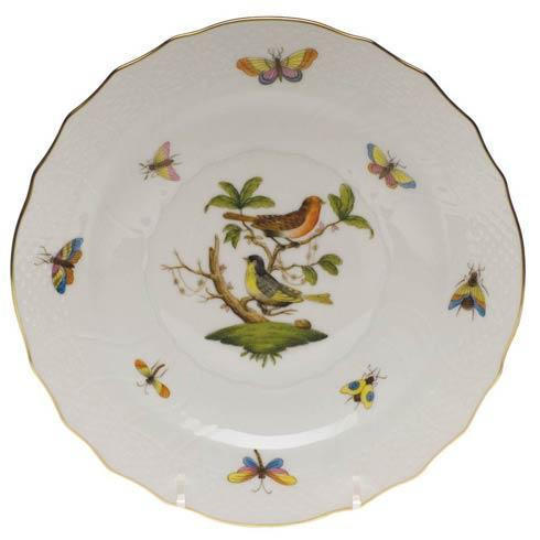 Khalili-Hollo Rothschild Bird Original (no border) Salad Plate - Motif 03 HERHRD-RO----01518-0-03