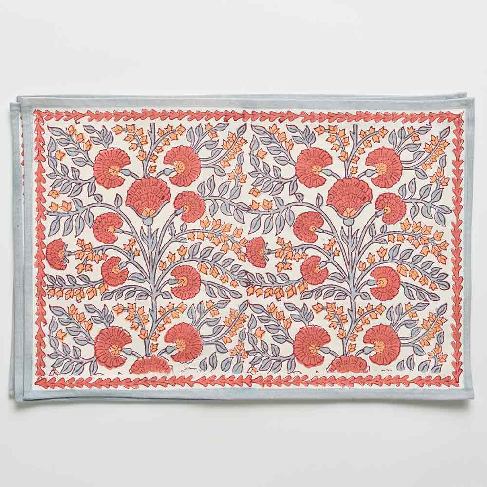 Gradwohl-Martin Cactus Flower Ivory Placemat | Set of 4