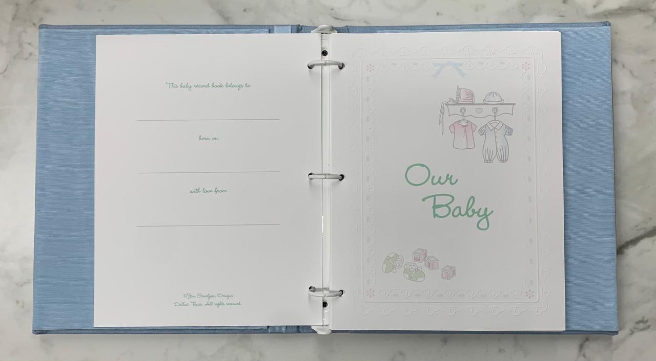 Lydia Dixon 07/24/2024 Monogrammed Baby Book JANBABYBOOKM
