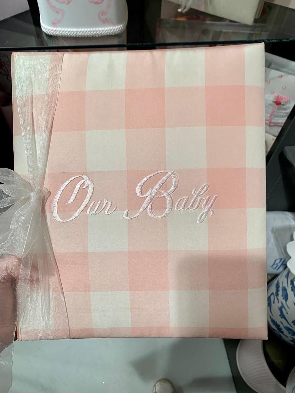 Lydia Dixon 07/24/2024 Monogrammed Baby Book JANBABYBOOKM