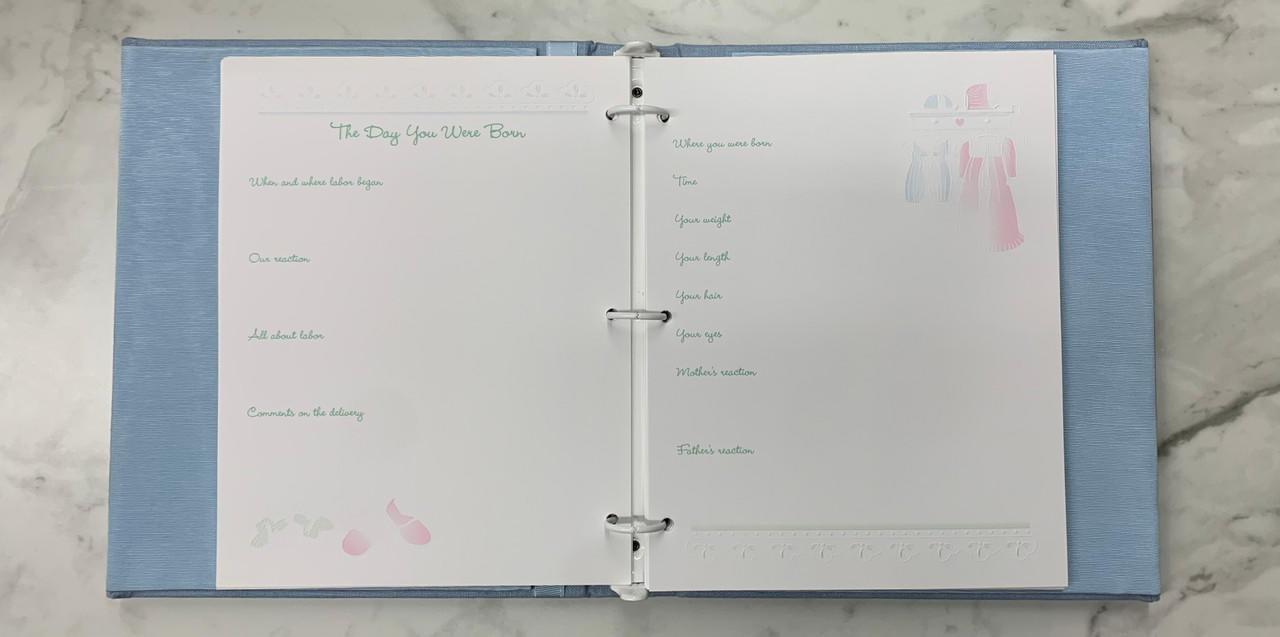 Lydia Dixon 07/24/2024 Monogrammed Baby Book JANBABYBOOKM