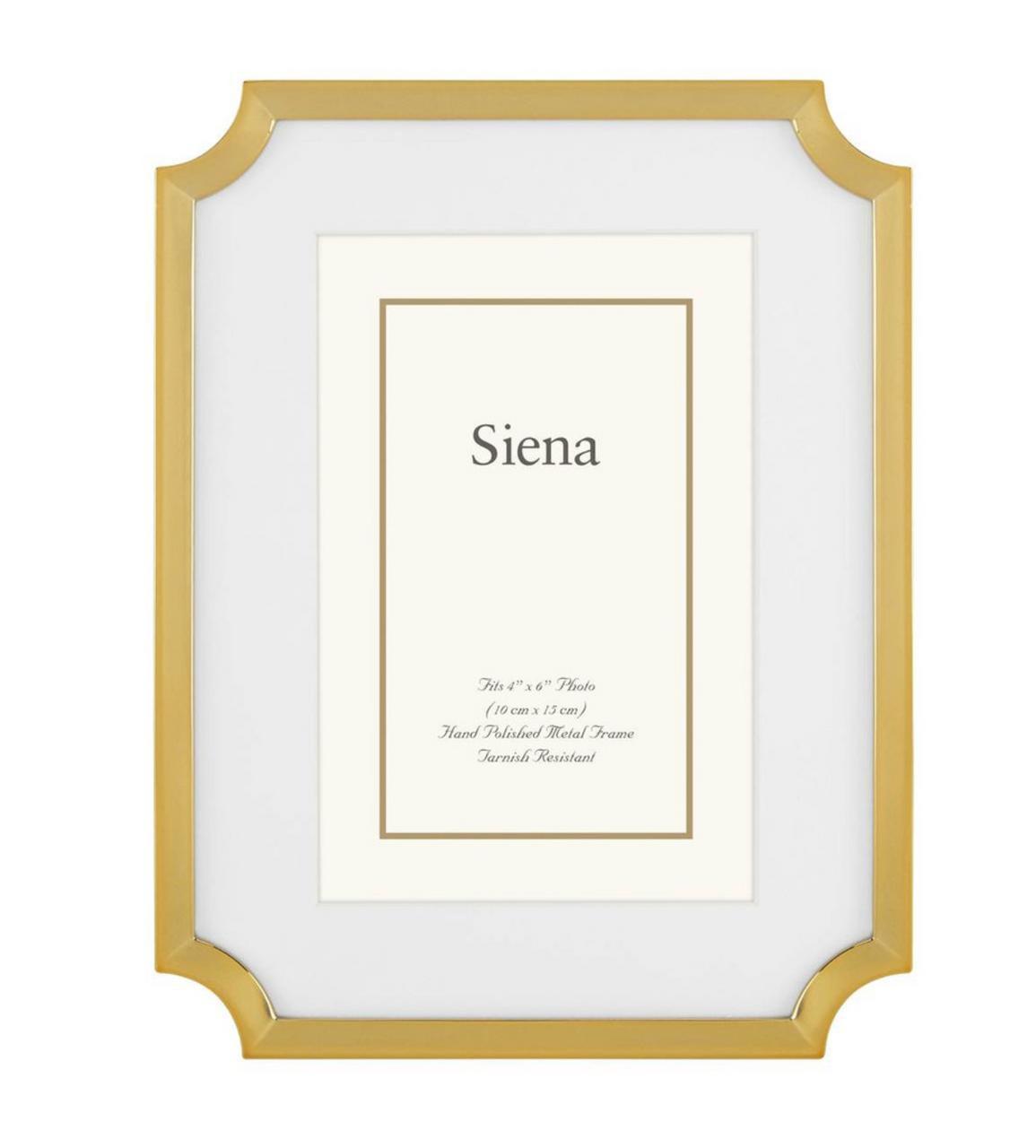 McSparin-Krause Gold Scallop Corner Mat Frame | 5 x 7