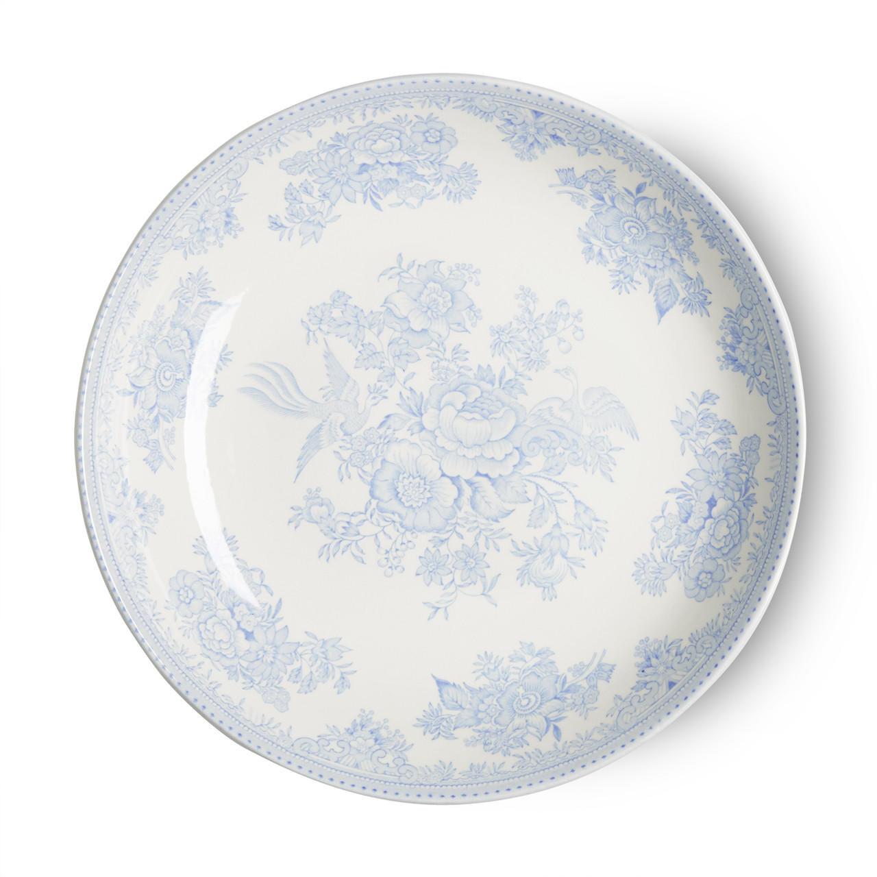 Burleigh Blue Asiatic Pheasants Pasta Bowl, BURBAPH-052, Sasha Nicholas
