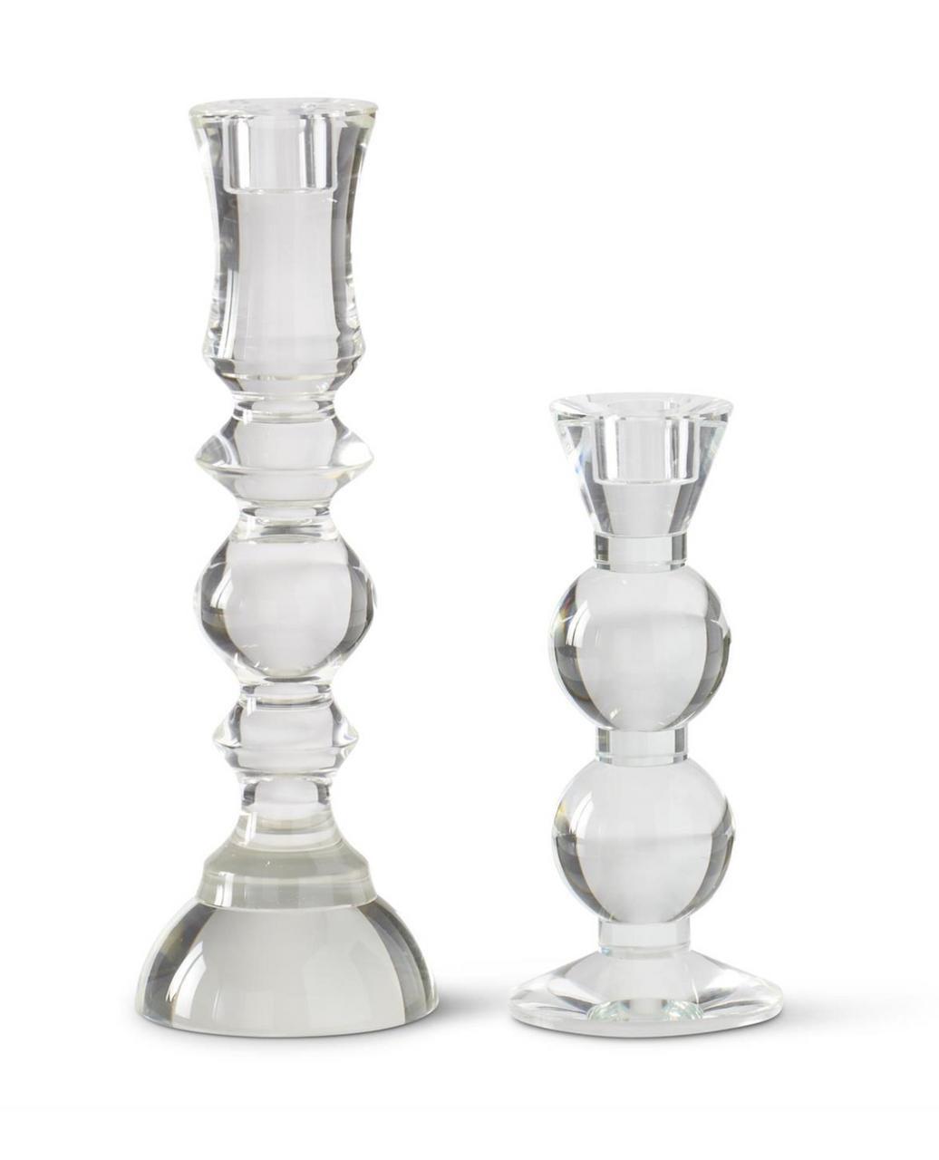 Sauer-Milner Crystal Taper Holder | 11.75"
