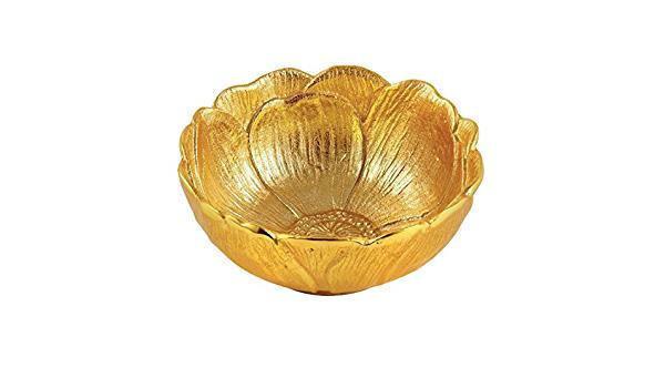 Sauer-Milner Gold Lotus Bowl