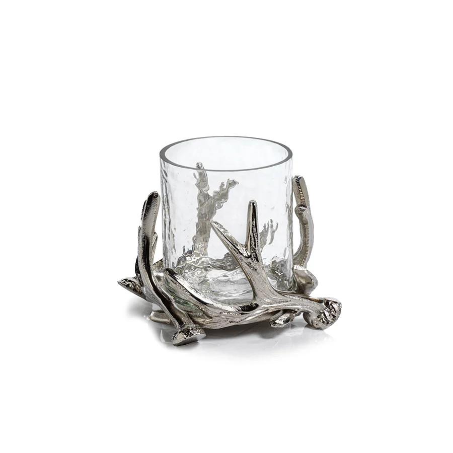 Sauer-Milner Small Antler Candleholder | 5 x 3