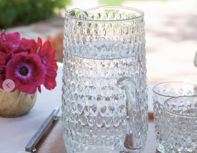 Carlson-Fort Claire Pitcher | Clear