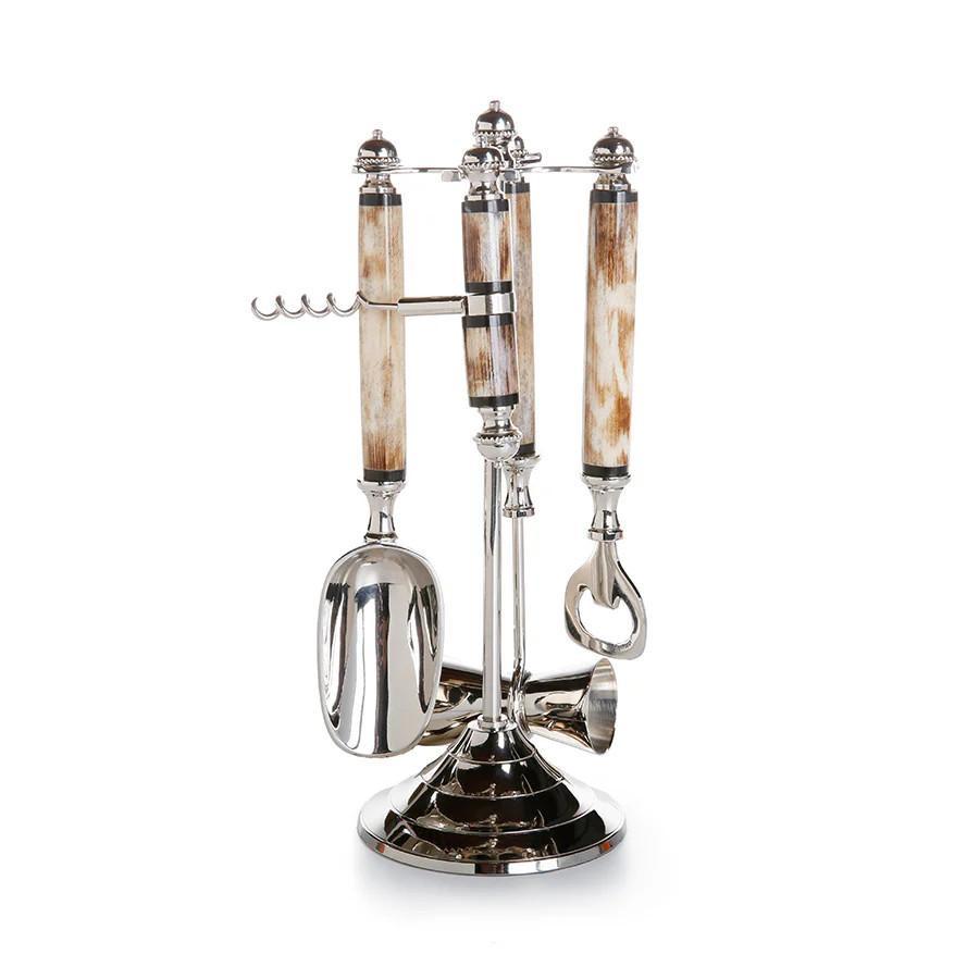 Hardy-Gatto Five Piece Bone Handle Bar Tool Set