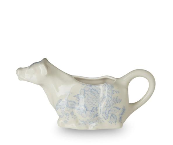 Burleigh Blue Asiatic Pheasants Cow Creamer