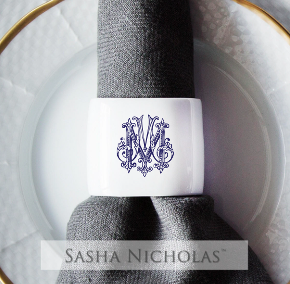 Welby-Mendonsa Oval Napkin Ring