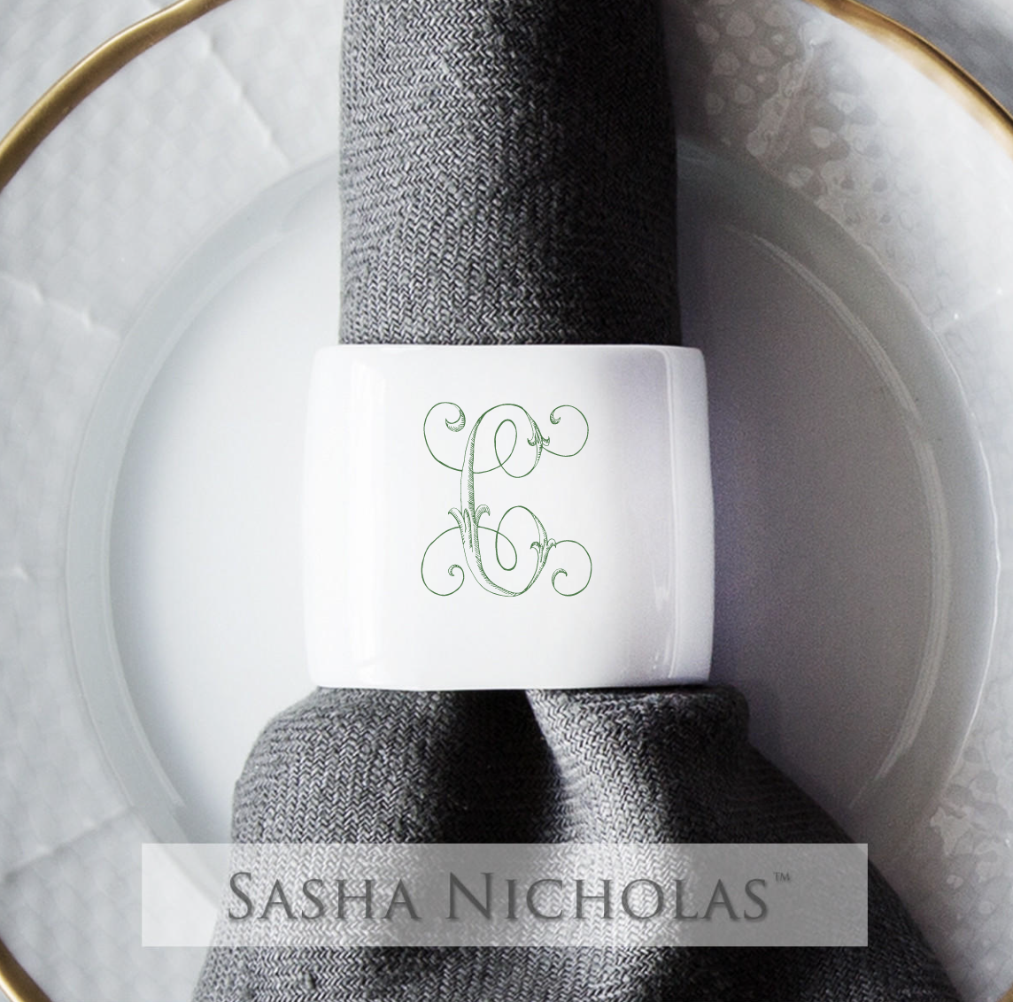 Abraham-Catsavis Oval Napkin Ring