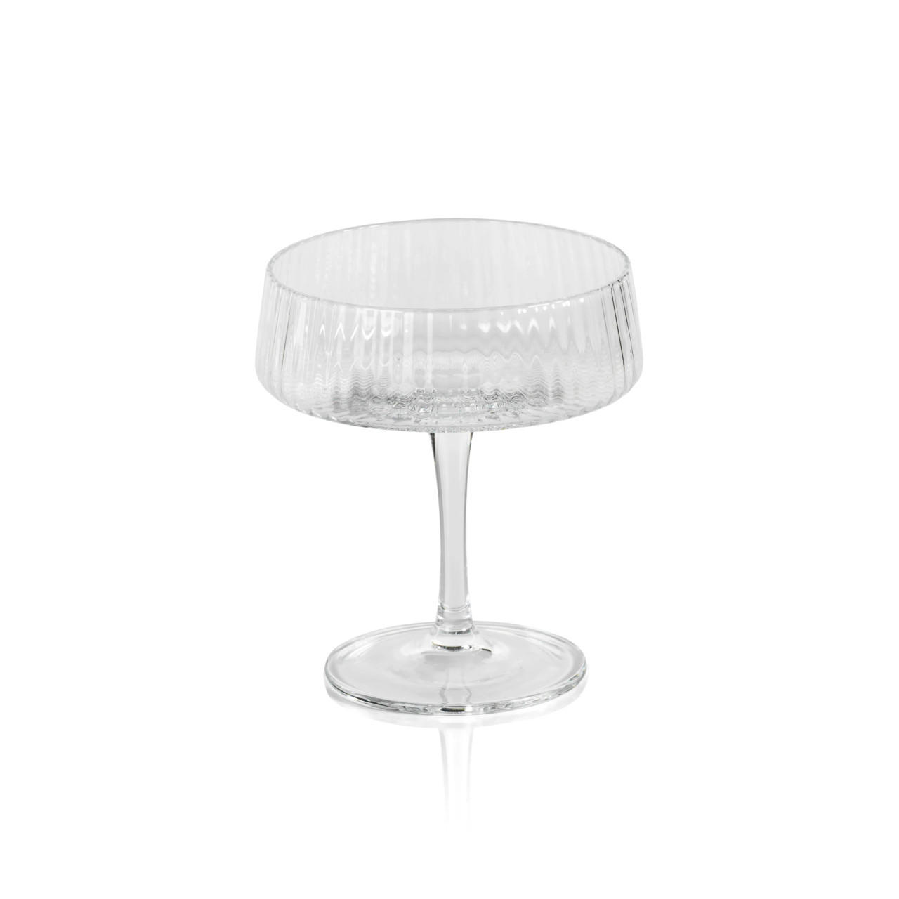 Love-Lorden Fluted Textured Martini Glass