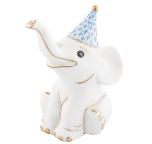 Herend Party Elephant | Raspberry