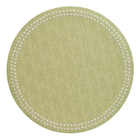 Pearls Fern White Mats Pack Of 4, BODBOD-LPR1401p4, Sasha Nicholas