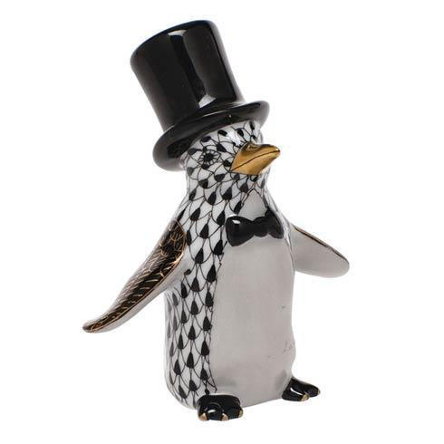 Wardin-Silverstone  Tuxedo Penguin - Black HERHRD-SVHNM-05696-0-00