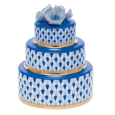 Davis-Archer Wedding Cake - Sapphire