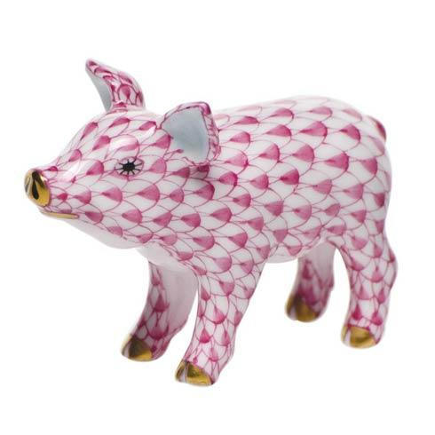 Little Pig Standing Raspberry, HERHRD-SVHP--05352-0-00, Sasha Nicholas