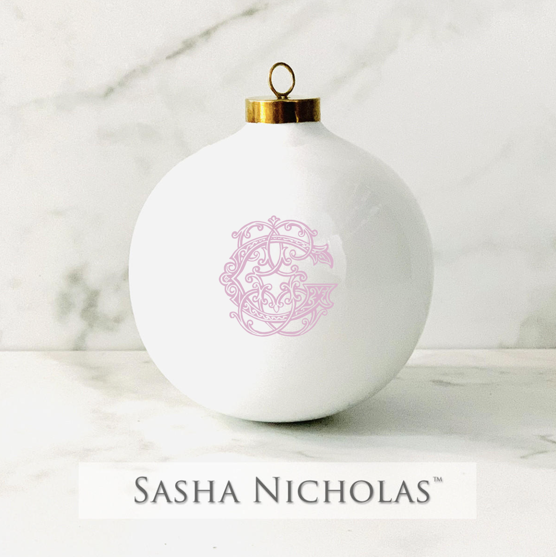 Baker-Green Round Ball Ornament
