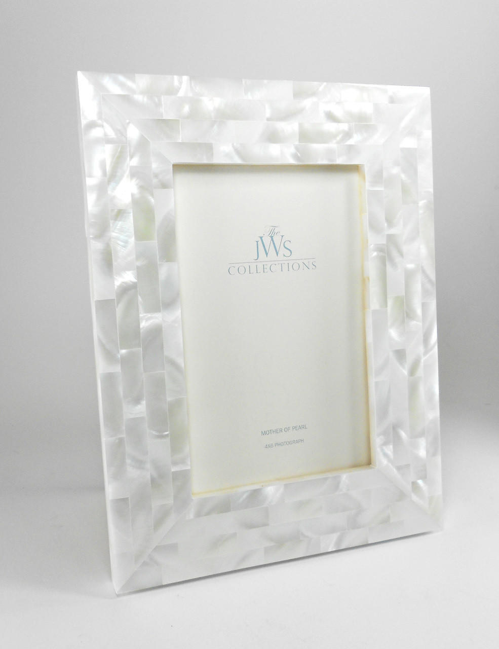 Corrigan-Hamby White Mother of Pearl Frame | 4x6