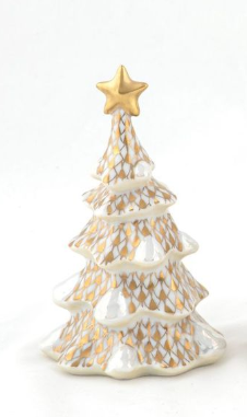 Herend Exhibition Simple Christmas Tree | Gold