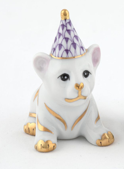 Herend Exhibition Party Tiger | Lavender