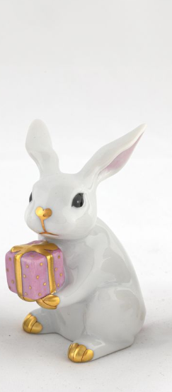 Herend Exhibition Celebration Bunny | Pink Herend Exhibition Celebration Bunny | Pink
