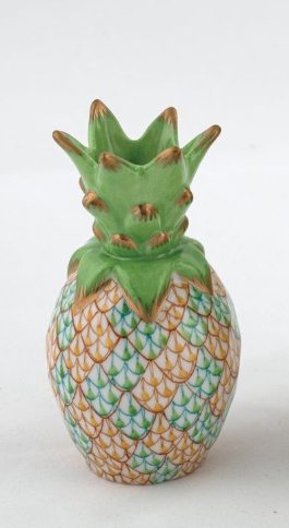 Herend Exhibition Small Pineapple | Multicolor