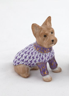 Herend Exhibition Yorkshire Terrier | Lavender