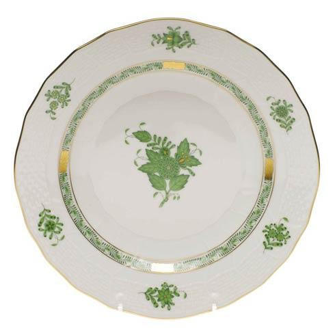 McCann-Elfrink Chinese Bouquet Green Dessert Plate HERHRD-AV----01520-0-00