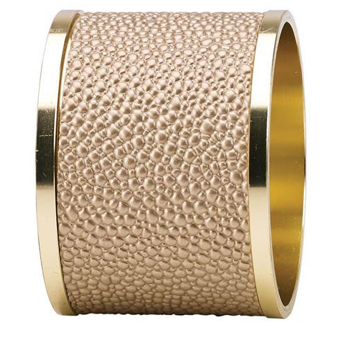 Skate Antique Gold Napkin Ring - Pack Of 4, BODBOD-NNR60685P, Sasha Nicholas