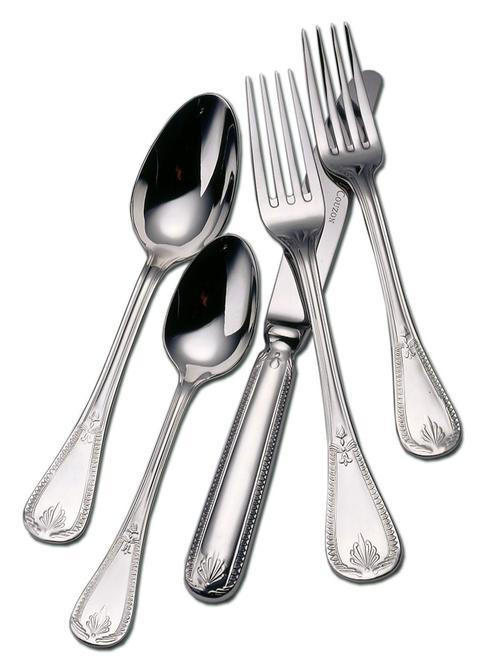 Stainless Steel Flatware Consul Five Piece Place Setting, COUDVC-148301, Sasha Nicholas