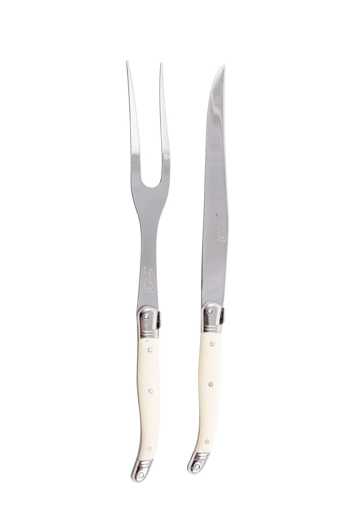 Twardowski-Rowe Laguiole Carving Set | Ivory