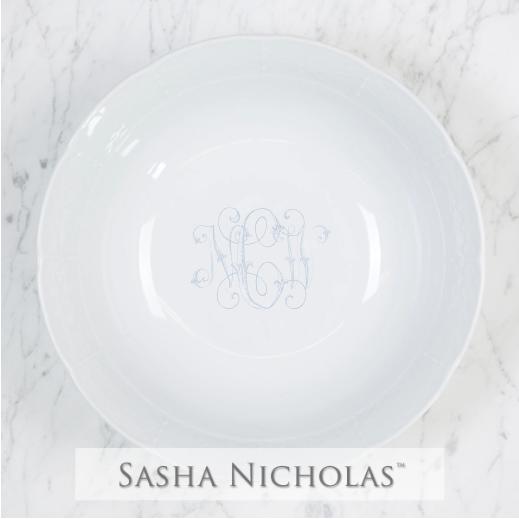 Weave Medium Serving Bowl, SNW164, Sasha Nicholas