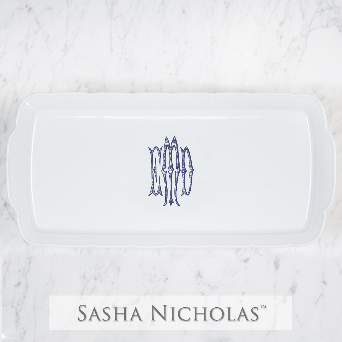 Weave Hostess Platter, SNW136, Sasha Nicholas
