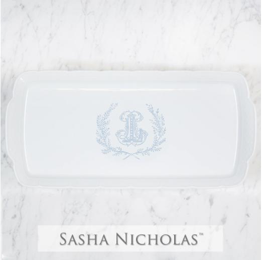 Handwritten Weave Hostess Platter, HWSNW136, Sasha Nicholas