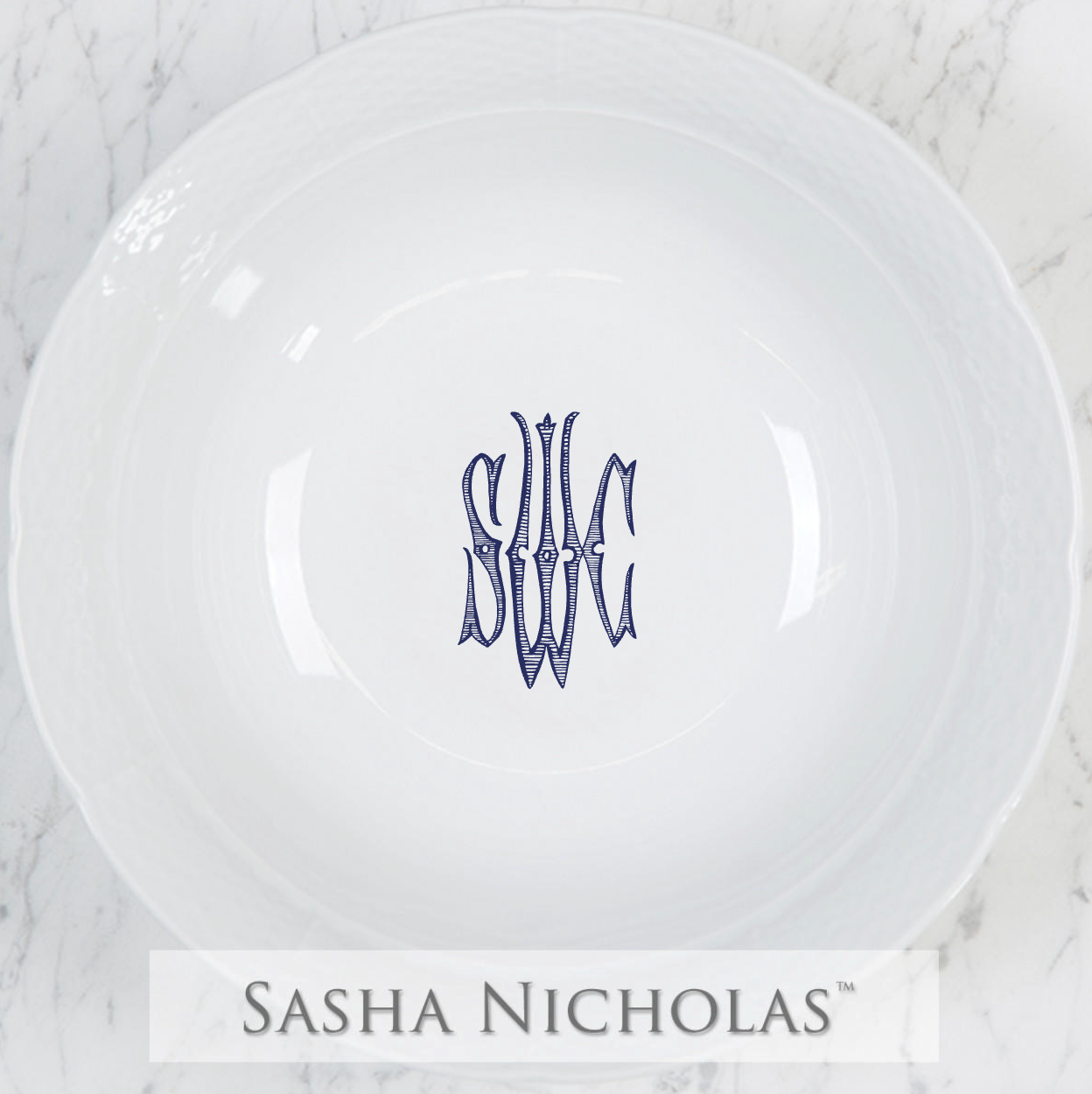 Hibbard-Wolfsberger Weave Large Serving Bowl