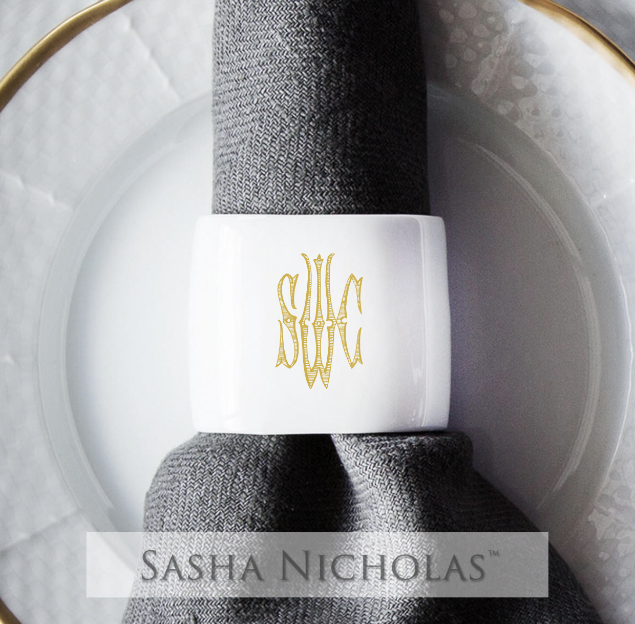 Hibbard-Wolfsberger Oval Napkin Ring 