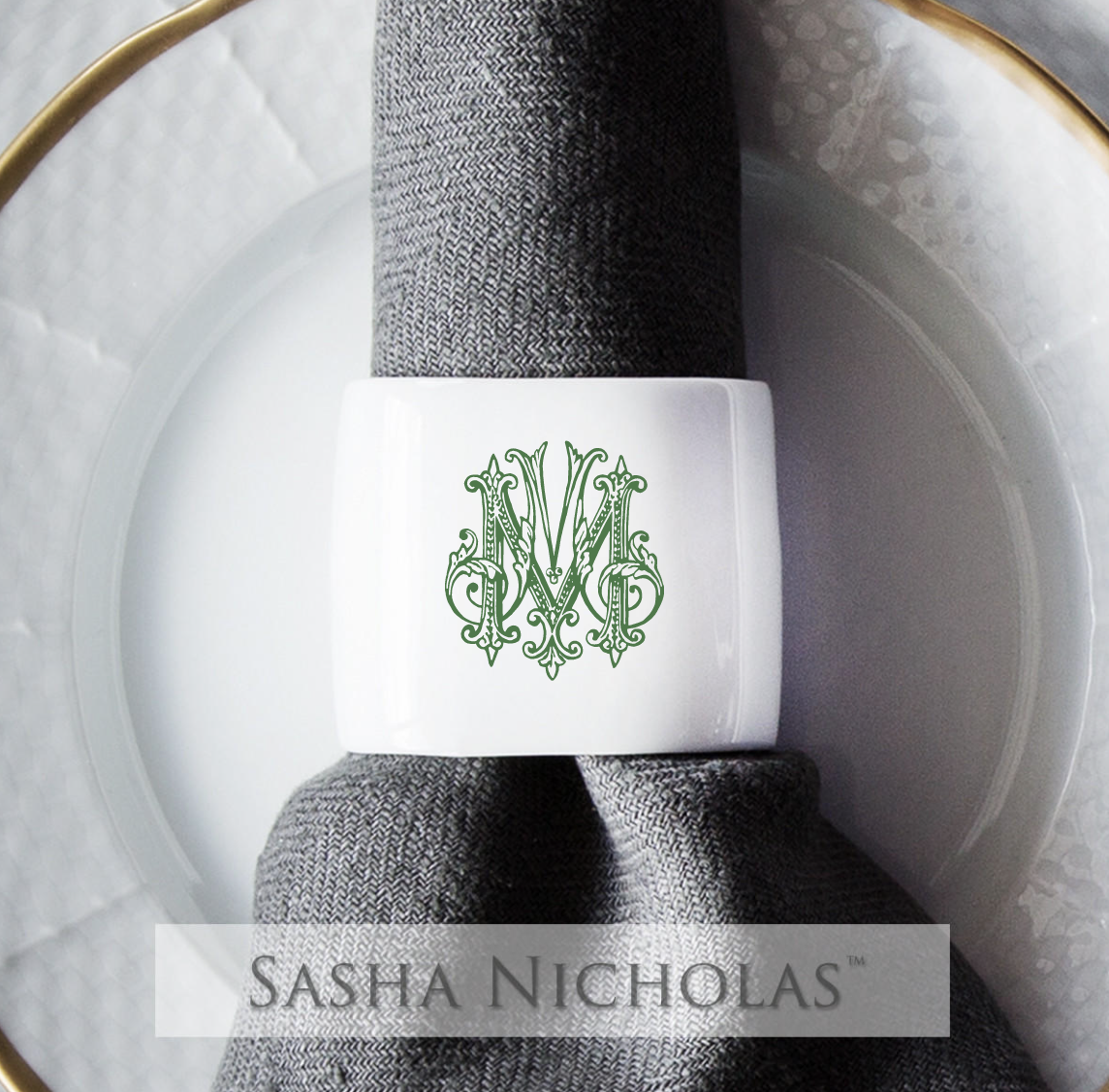 Powell-Miller Oval Napkin Ring