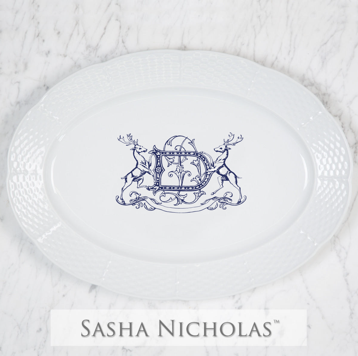 Vanderslice-Dallen Weave Oval Platter