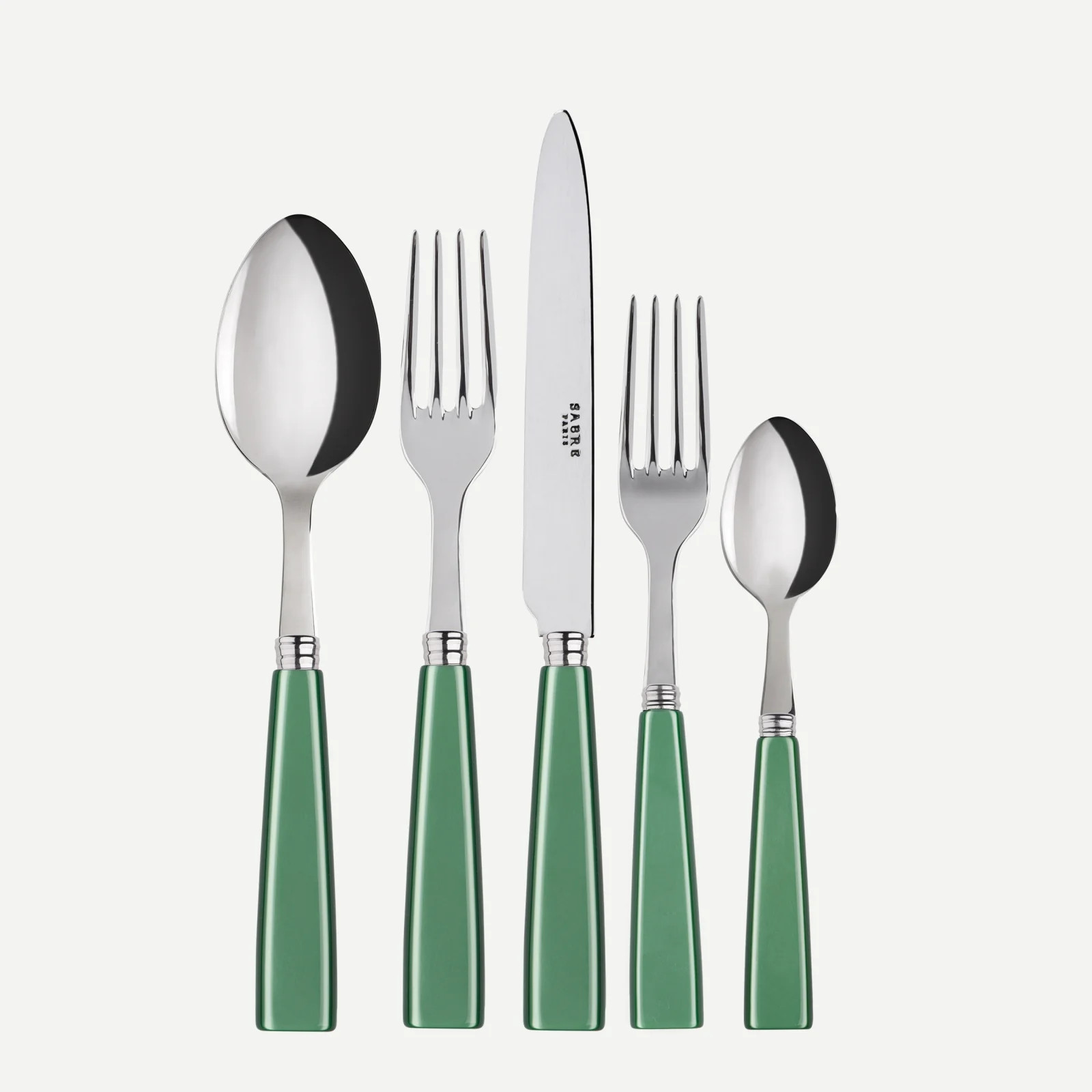 Hopkins-Rutner Sabre Icon 5 Piece Place Setting - Garden Green