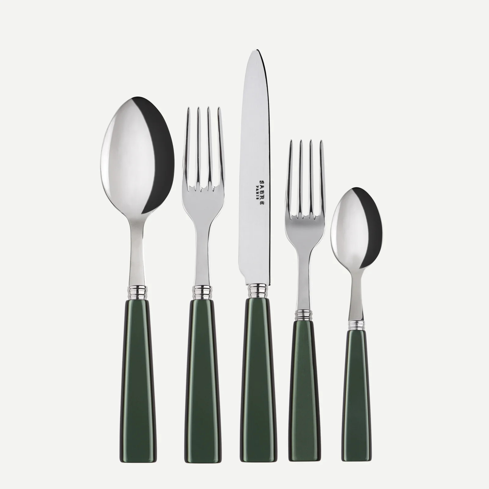 Hopkins-Rutner Sabre Icon 5 Piece Place Setting - Dark Green