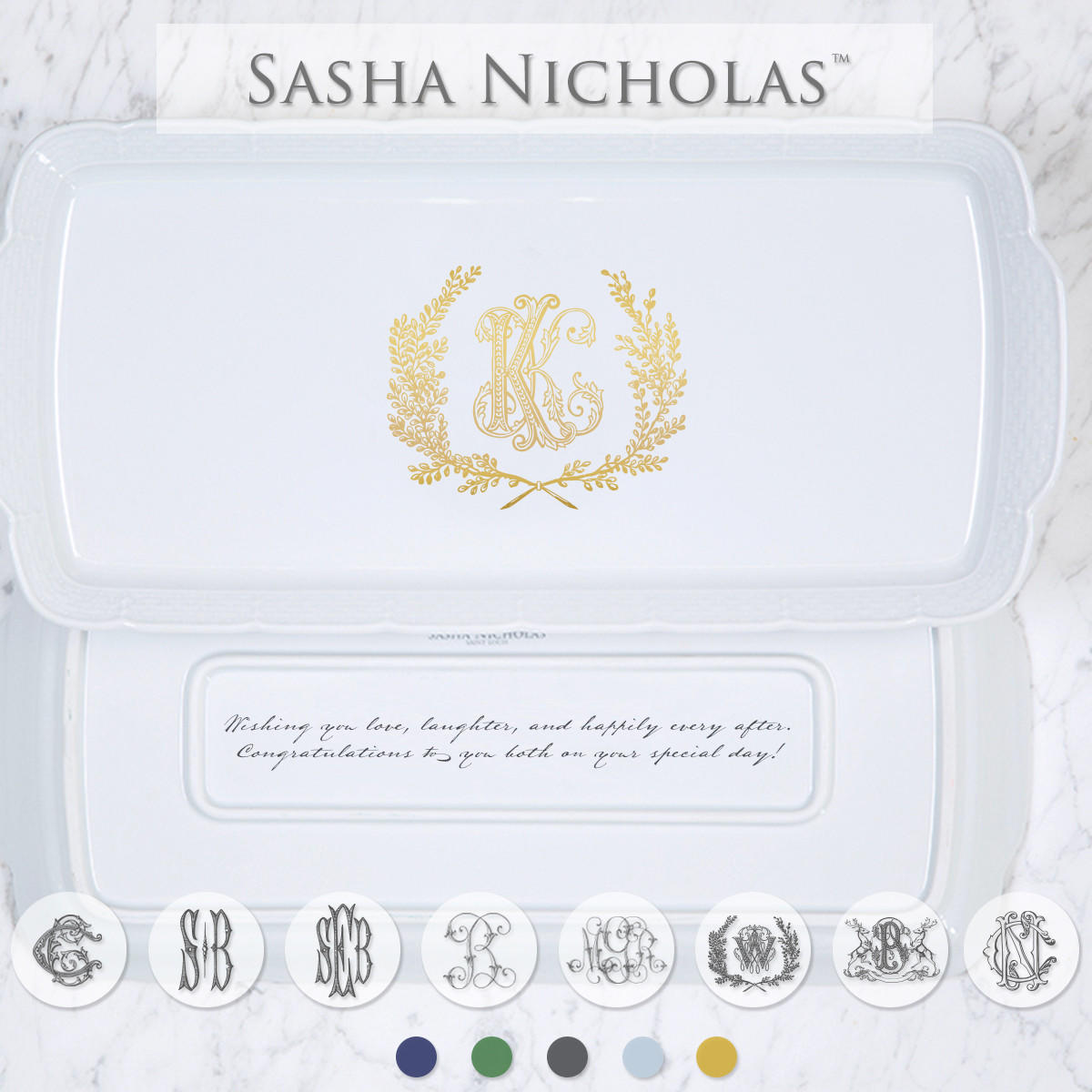 Weave Hostess Platter, SNW136, Sasha Nicholas