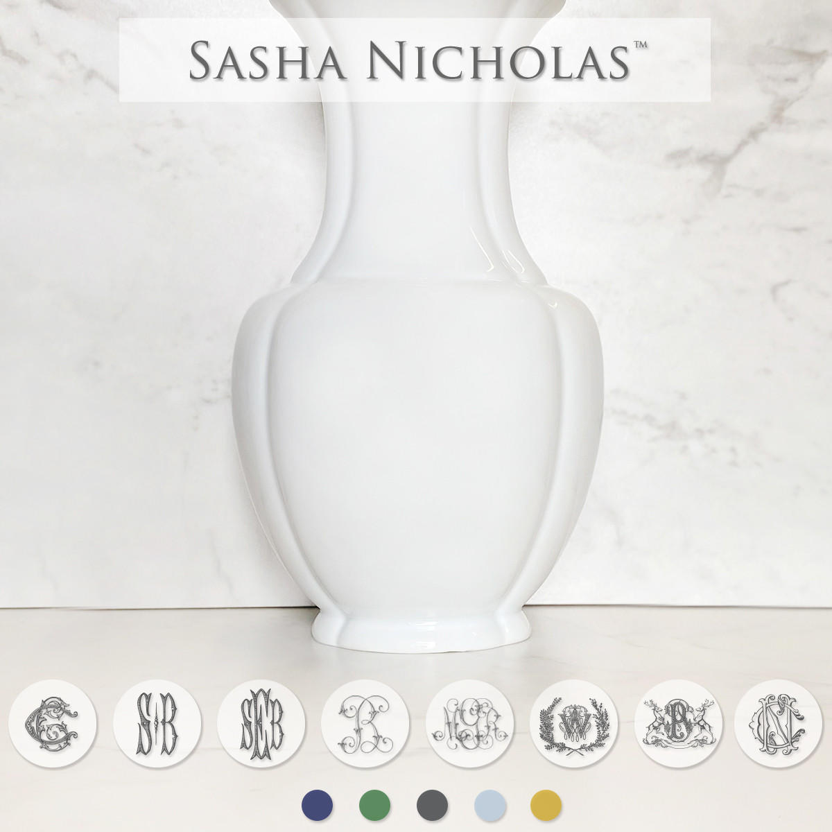 Flower Vase, SNAFLOWER, Sasha Nicholas