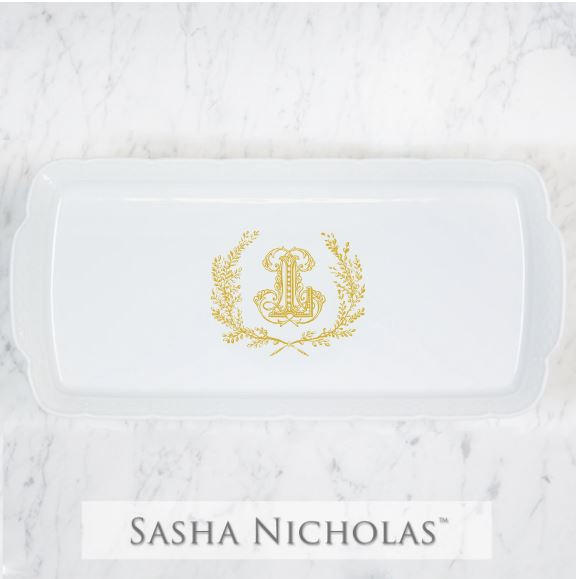 Quick Ship Weave Hostess Platter, QSSNW136, Sasha Nicholas