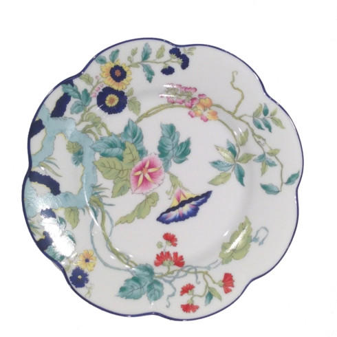 Nymphea Paradis Bleu Dinner Plate, ROYBIA-B265-NYM20805, Sasha Nicholas