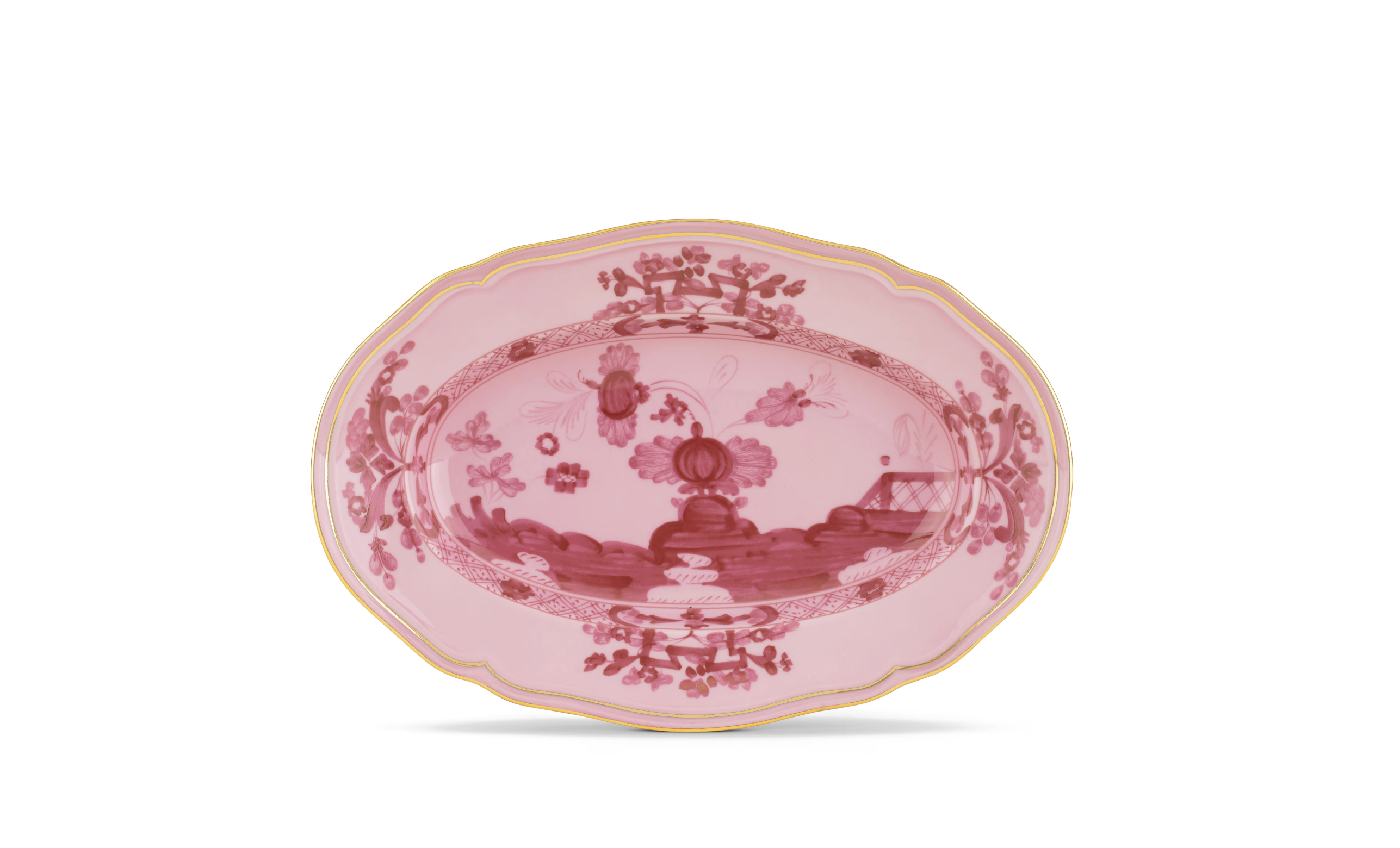 Weilbacher-Losing Richard Ginori Oriente Italiano Pickle Dish | Porpora