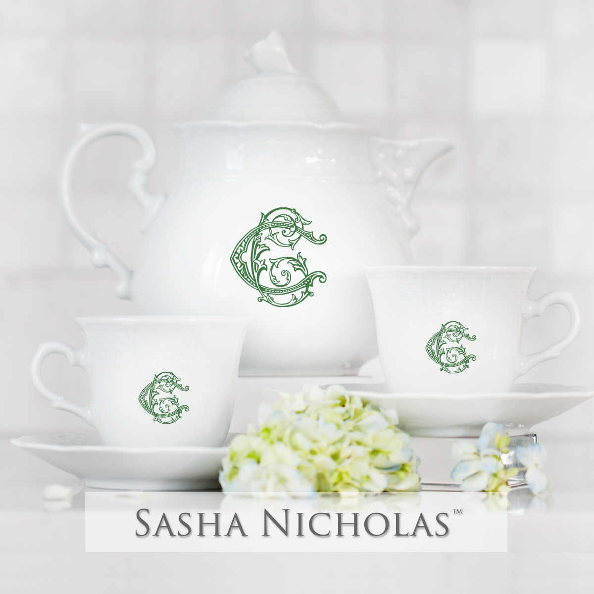 Hahn-Charles Sasha Nicholas Tea Set