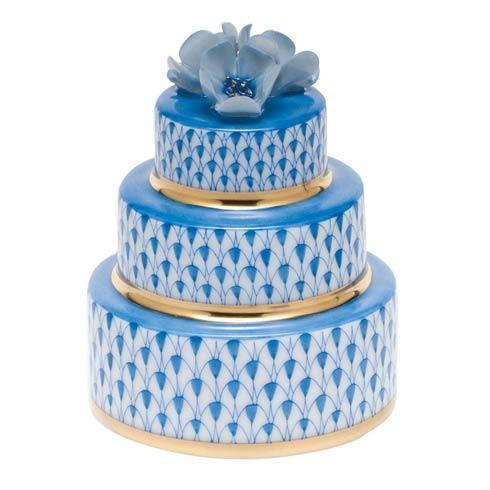 Bearden-Gillis Wedding Cake - Blue